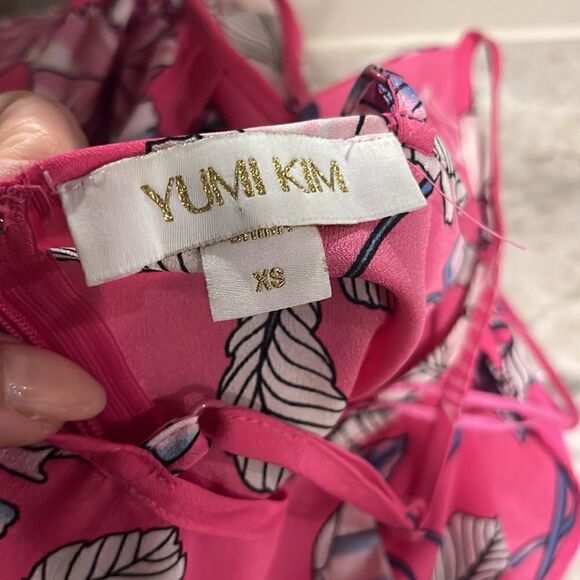 Yumi Kim Lea Floral Print Romper in Pink Japan - Picture 7 of 7